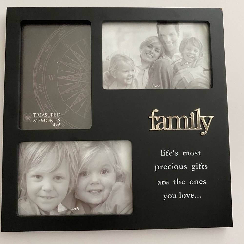 Black Family Picture Frame